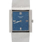 VINTAGE Patek Philippe BLUE Gondolo 26mm 18K White Gold Manual Watch 3571/1