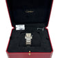 Ladies Cartier Tank Francaise 25mm IVORY Roman Quartz Steel WSTA0005 3751 BOX