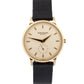 PAPERS Patek Philippe Calatrava 33mm PORCELAIN Ivory Manual 18K Gold 3893 BOX