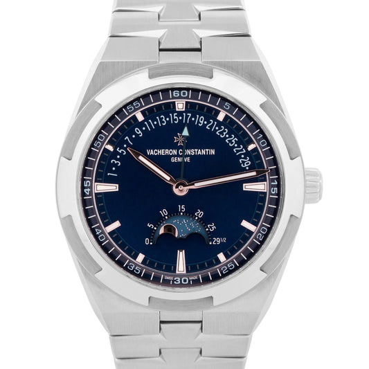 2025 Vacheron Constantin Overseas Moonphase 4000V/210A-B911 Blue 41mm Box Papers