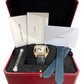 2024 PAPERS Cartier Santos 35.1mm WHITE 18K Rose Gold Leather 4074 WGSA0012 BOX