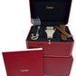 2022 PAPERS Cartier Santos 35mm Steel 18K Yellow Gold W2SA0016 4075 Watch BOX