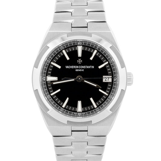 2021 Vacheron Constantin Overseas 4500V/110A-B483 Black Steel 41mm Box Papers