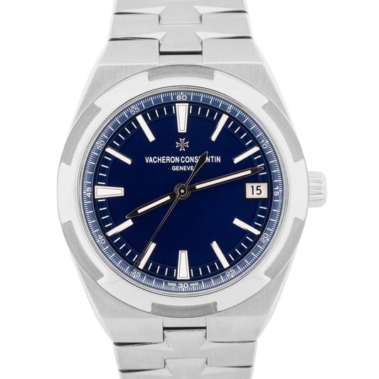 2018 PAPERS Vacheron Constantin Overseas BLUE 41mm Stainless Steel 4500V BOX
