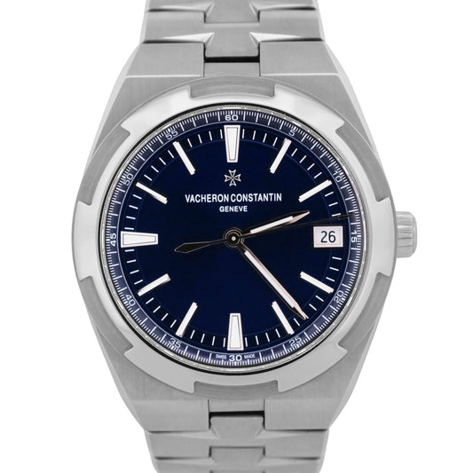 2021 PAPERS Vacheron Constantin Overseas BLUE 41mm Stainless Steel 4500V BOX