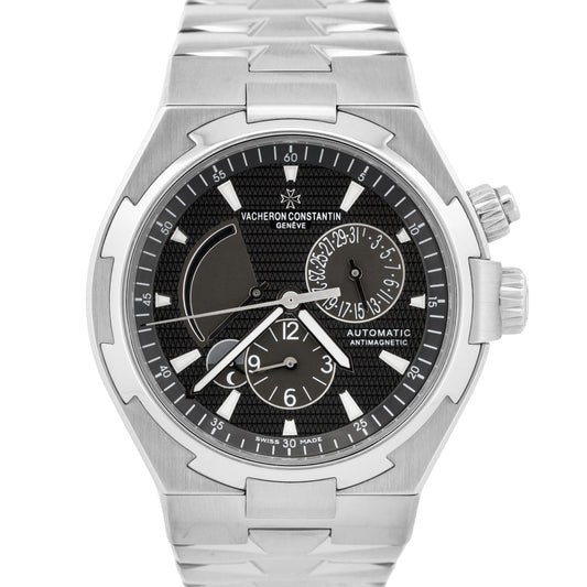 Vacheron Constantin Overseas Dual Time Steel BLACK 42mm 47450/B01A-9227 Watch