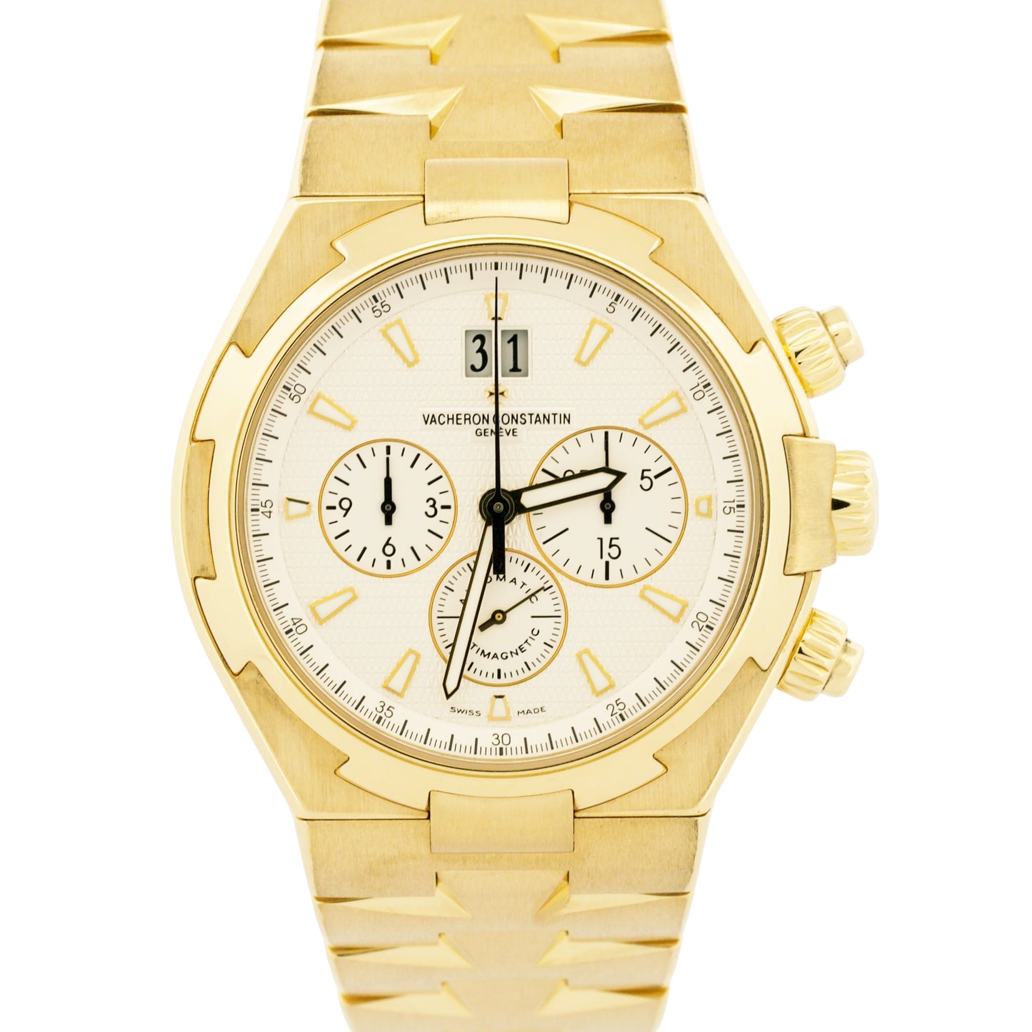 2026 SERVICE Vacheron Constantin Overseas Chronograph WHITE 42mm 49150/B01J-9215