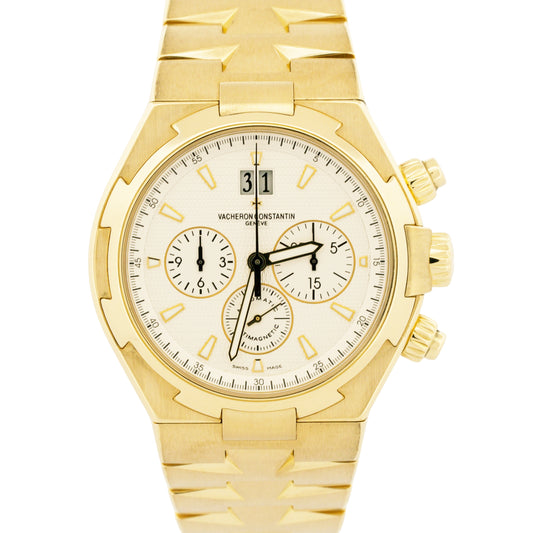 2026 SERVICE Vacheron Constantin Overseas Chronograph WHITE 42mm 49150/B01J-9215