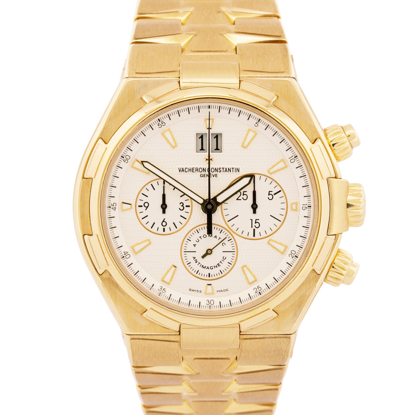 2026 SERVICE Vacheron Constantin Overseas Chronograph WHITE 42mm 49150/B01J-9215