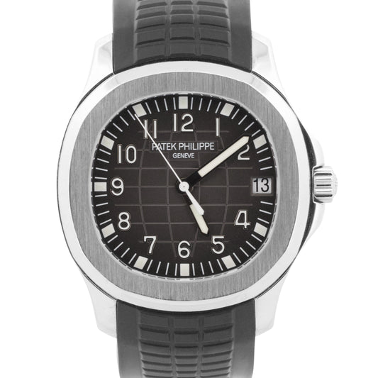 Patek Philippe Aquanaut 38mm BLACK Steel Automatic Rubber Watch 5165A-001
