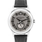 Patek Philippe Annual Calendar 18K White Gold GRAY SILVER Leather 40mm 5205G