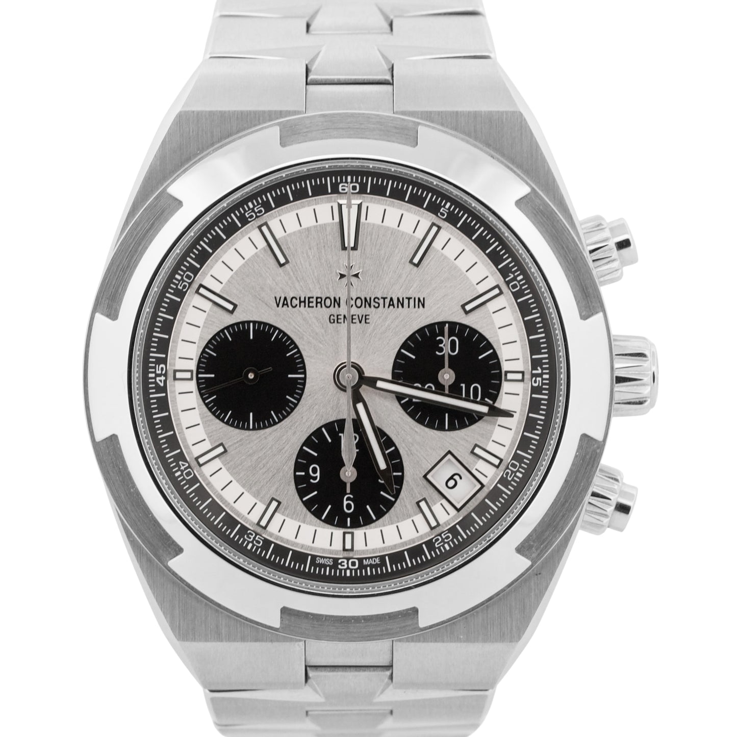 2024 PAPERS Vacheron Constantin Overseas PANDA SILVER 42.5mm 5520V/210A-B686 BOX