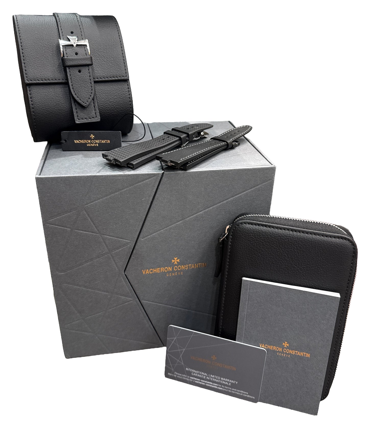 2024 PAPERS Vacheron Constantin Overseas PANDA SILVER 42.5mm 5520V/210A-B686 BOX