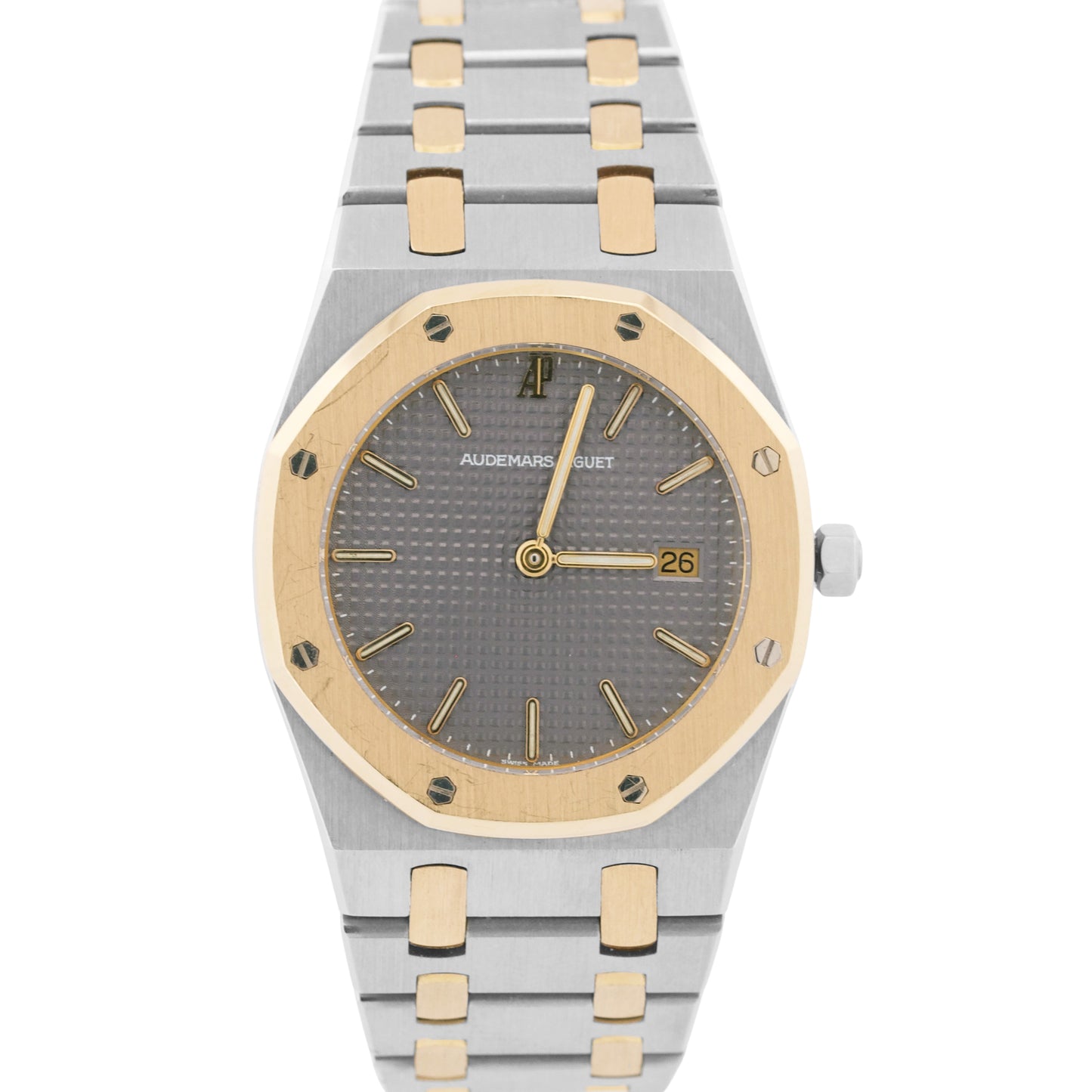 Audemars Piguet Royal Oak GRAY Stainless Steel 18K Quartz 33mm 56175SA Watch