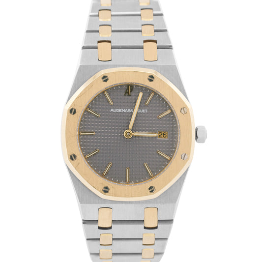 Audemars Piguet Royal Oak GRAY Stainless Steel 18K Quartz 33mm 56175SA Watch