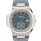 2024 Patek Philippe Nautilus 5980/60G-001 Denim Blue 18K White Gold Box Papers