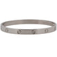2025 Cartier Love Bracelet Size 19 18K White Gold Box Papers