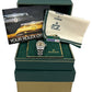 Rolex Oyster Perpetual Silver POOL INTAIRDRIL Steel Jubilee 24mm Watch 67180 BOX