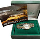 1988 Rolex Oyster Perpetual 67193 Silver Two-Tone 18K Gold Steel 24mm Watch Box