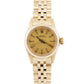 VINTAGE 1983 Rolex Oyster Perpetual CHAMPAGNE 14K Yellow Gold 24mm JUBILEE 6719