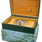Rolex Oyster Perpetual 26mm 18K Yellow Gold BLACK DIAMOND Steel OYSTER 6719 BOX