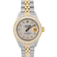 Ladies Rolex DateJust 26mm MOP DIAMOND 18K Gold Steel Two-Tone JUBILEE 6916