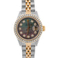 Ladies Rolex DateJust 26mm MOP DIAMOND 18K Yellow Gold Steel JUBILEE 69173 Watch