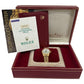 PAPERS Ladies Rolex DateJust President 26mm MOP DIAMOND 18K Gold 69178 BOX