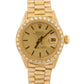 Rolex DateJust President 26mm CHAMPAGNE DIAMOND 18K Yellow Gold BARK 6917 BOX