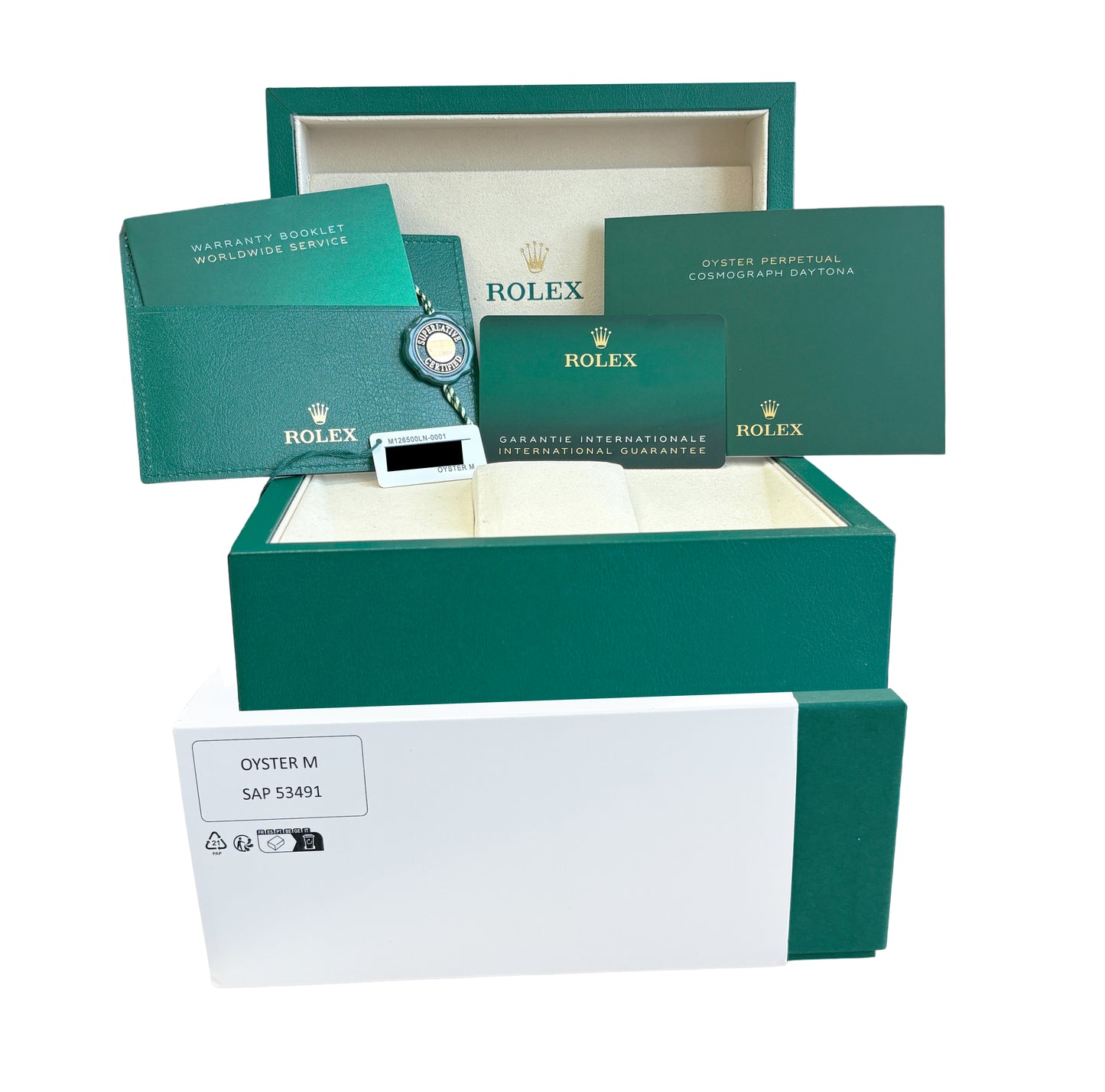 NEW UNWORN MARCH 2026 PAPERS Rolex Daytona Cosmograph White PANDA 126500 LN BOX
