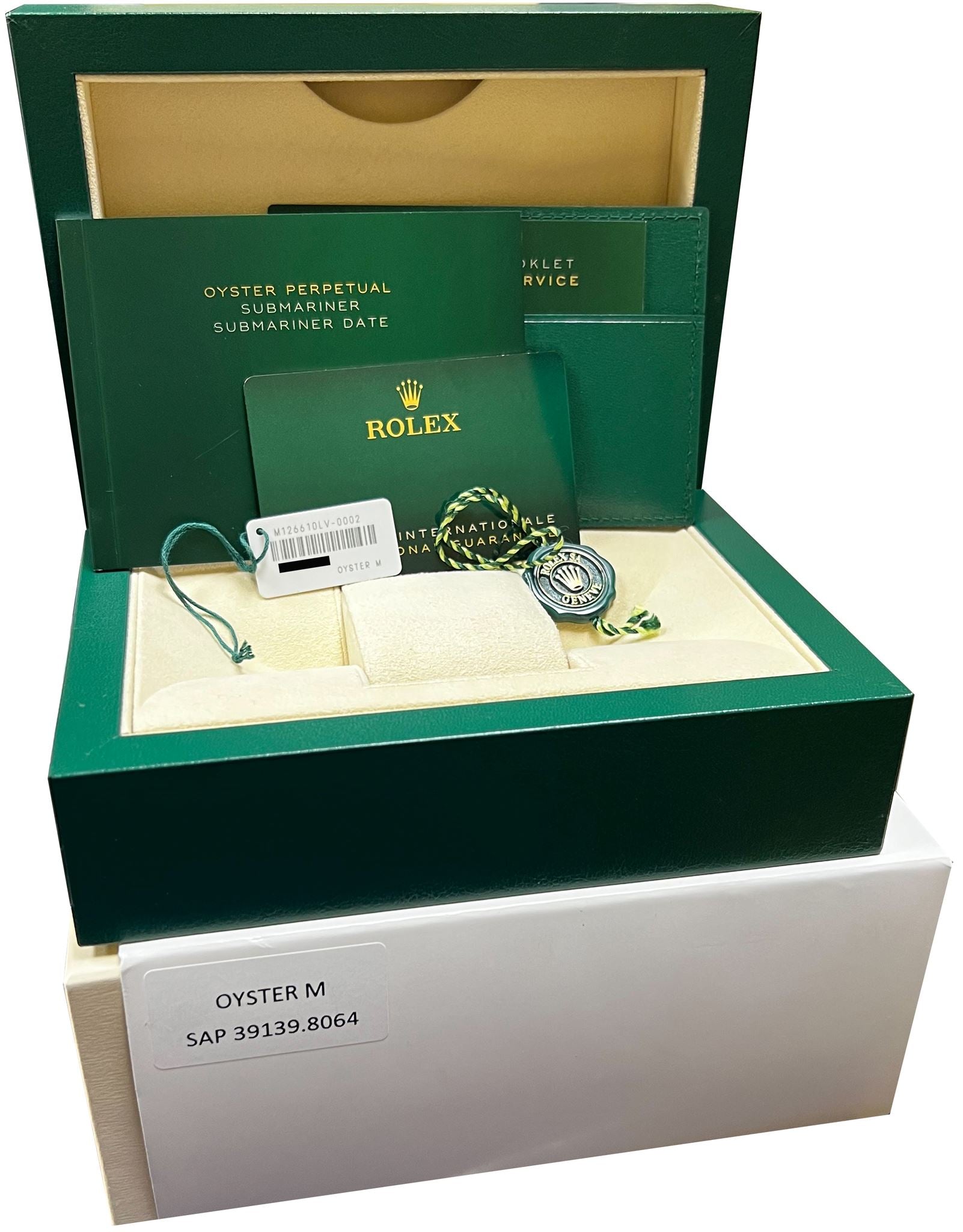 2024 BRAND NEW Rolex Submariner 41 Date Steel GREEN KERMIT Watch 126610 LV B P