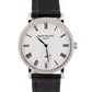 Patek Philippe Calatrava 7119G HOBNAIL Roman 18K White Gold Leather 31mm Watch