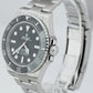 MINT PAPERS Rolex Submariner 41mm No-Date Stainless Steel Watch 124060 LN B+P