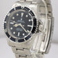 1982 Rolex Submariner Black 40mm Stainless Steel Automatic Oyster Watch 5513