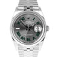 NEW JUNE 2025 PAPERS Rolex DateJust 36mm Wimbledon Jubilee Grey Watch 126234 BOX