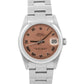 UNPOLISHED PAPERS Ladies Rolex DateJust SALMON ROMAN 31mm Steel Oyster 78240 BOX