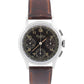 VINTAGE Breitling 787 Premier TROPICAL Chronograph GILT Leather 35mm Manual