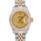 Ladies Rolex DateJust CHAMPAGNE DIAMOND 18K Gold 26mm JUBILEE Watch 79173 BOX