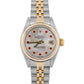 Ladies Rolex DateJust FACTORY MOTHER OF PEARL RUBY 18K 26mm JUBILEE 79173 BOX