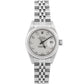 PAPERS Rolex DateJust 26mm SILVER DIAMOND 18K White Gold Steel JUBILEE 79174 BOX