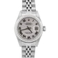Rolex DateJust MOP ROMAN Stainless Steel 18K Gold JUBILEE Fluted 79174 Watch