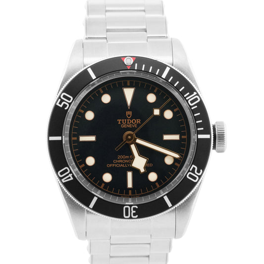 2020 PAPERS Tudor Black Bay BLACK Stainless Steel Watch 41mm 79230N BOX