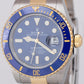 2022 NEW PAPERS Rolex Submariner Date 41mm Ceramic Two-Tone Gold 126613 LB BOX