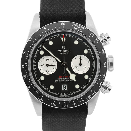 Tudor Black Bay Chrono 41mm BLACK Stainless Steel Automatic 79360 N Watch