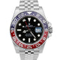 STICKERED Rolex GMT-Master II 40mm PEPSI Red Blue JUBILEE 126710 BLRO BOX