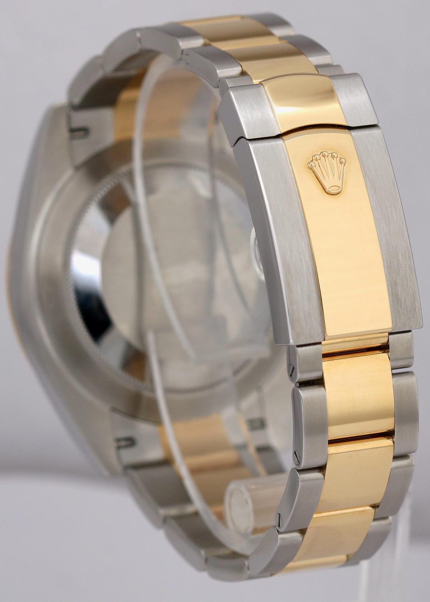 MINT Rolex DateJust 41 Champagne Two-Tone 18K Yellow Gold Stainless 41mm 126333