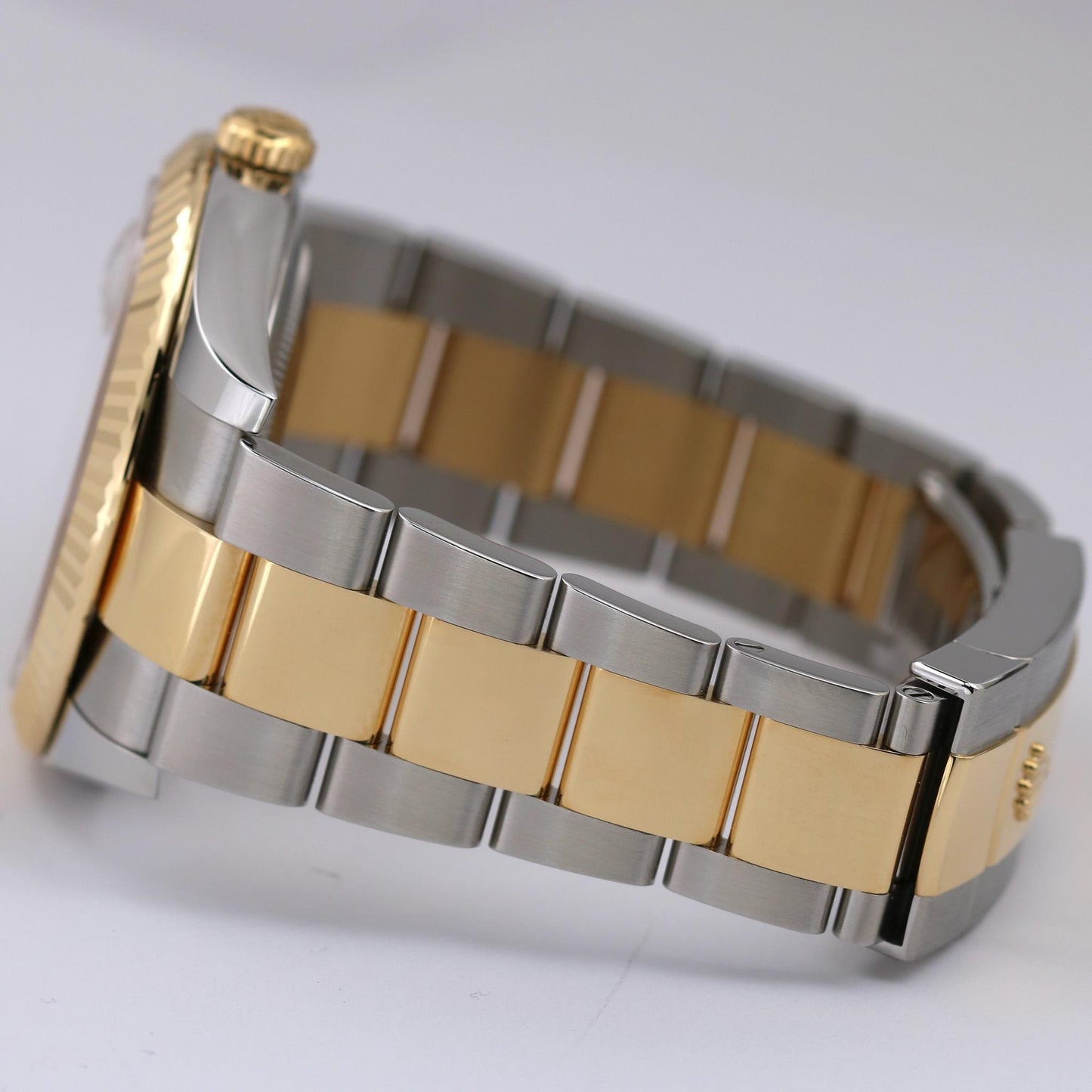 MINT Rolex DateJust 41 Champagne Two-Tone 18K Yellow Gold Stainless 41mm 126333