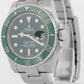 PAPERS NEW OLD STOCK STICKERED Rolex Submariner Date HULK Green 116610 LV BOX