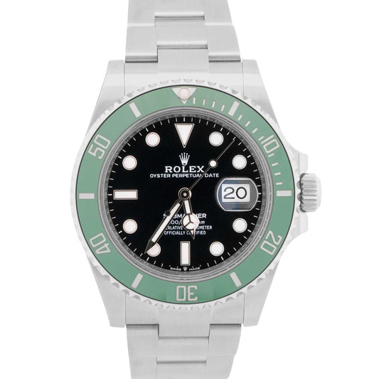 NEW 2025 PAPERS Rolex Submariner 41mm Date GREEN KERMIT Watch 126610 LV BOX