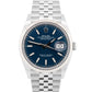 NEW SEPT 2025 Rolex DateJust BLUE 36mm Fluted 18K Gold JUBILEE Steel 126234 BOX